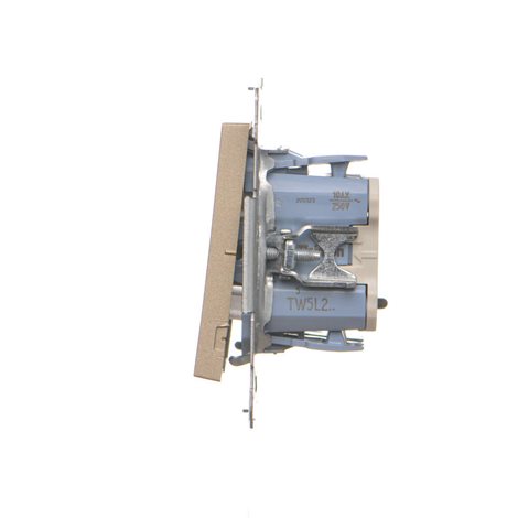 TW5L2.01/144 Spínač sériový (přístroj s krytem), s LED podsvětlením, řazení 5So, 10 A / 230 V~ 6