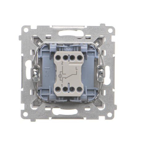 TW6L.01/114 Přepínač střídavý (přístroj s krytem), s LED podsvětlením, řazení 6So, 10 A / 230 V~ 4