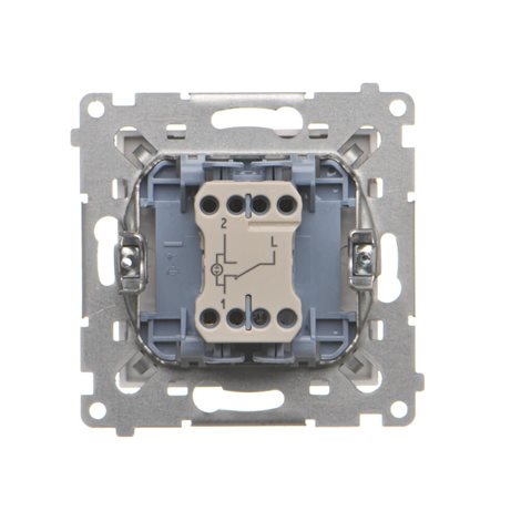 TW6L.01/144 Přepínač střídavý (přístroj s krytem), s LED podsvětlením, řazení 6So, 10 A / 230 V~ 3