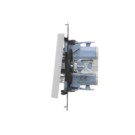 TW6L.01/X/114 Přepínač střídavý, bez piktogramu, s LED podsvětlením, řazení 6So, 10 A / 230 V~ 2