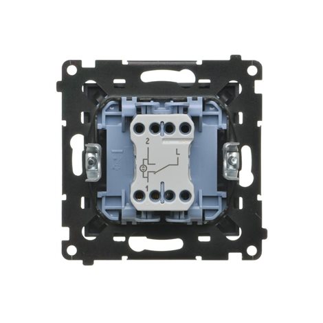 TW6L.01/X/116 Přepínač střídavý, bez piktogramu, s LED podsvětlením, řazení 6So, 10 A / 230 V~ 4