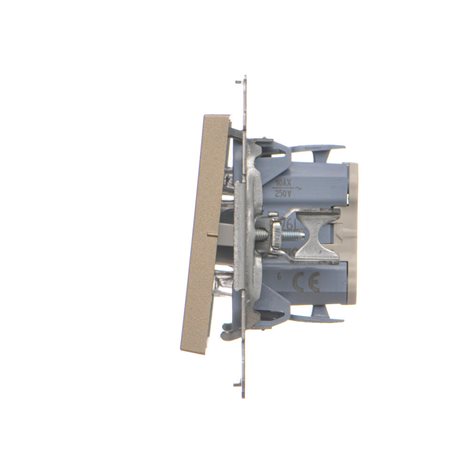 TW6L.01/X/144 Přepínač střídavý, bez piktogramu, s LED podsvětlením, řazení 6So, 10 A / 230 V~ 5