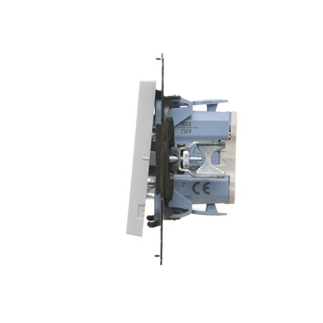 TW7.01/X/114 Přepínač křížový (přístroj s krytem), bez piktogramu, řazení 7, 10 A / 250 V~, bezšroub 3