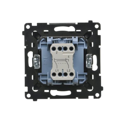 TW7.01/X/149 Přepínač křížový (přístroj s krytem), bez piktogramu, řazení 7, 10 A / 250 V~ 4