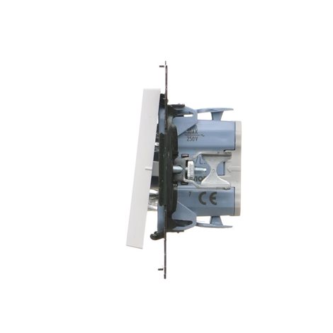 TW7L.01/111 Přepínač křížový (přístroj s krytem), s LED podsvětlením, řazení 7So, 10 A / 230 V~ 4