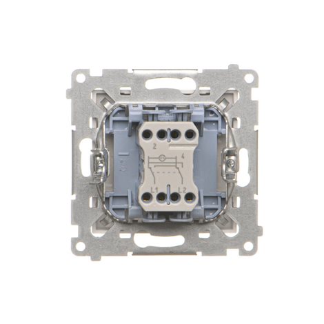 TW7L.01/143 Přepínač křížový (přístroj s krytem), s LED podsvětlením, řazení 7So, 10 A / 230 V~ 5