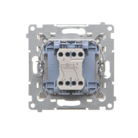 TW7L.01/144 Přepínač křížový (přístroj s krytem), s LED podsvětlením, řazení 7So, 10 A / 230 V~ 2