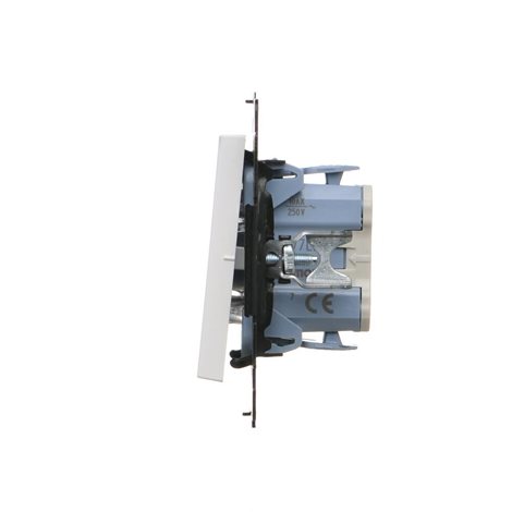 TW7L.01/X/111 Přepínač křížový, bez piktogramu, s LED podsvětlením, řazení 7So, 10 A / 230 V~ 4