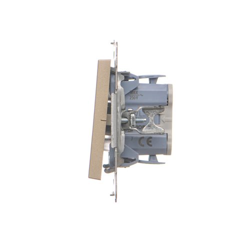 TW7L.01/X/144 Přepínač křížový, bez piktogramu, s LED podsvětlením, řazení 7So, 10 A / 230 V~ 3