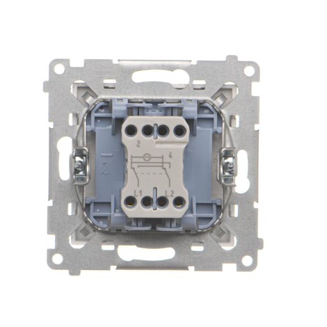 TW7L.01/X/144 Přepínač křížový, bez piktogramu, s LED podsvětlením, řazení 7So, 10 A / 230 V~ 6