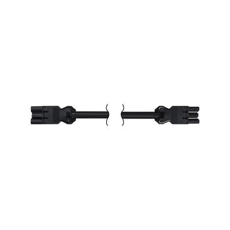 CR2020/14 Nap. kabel 3x2,5 mm2 se 3p zásuvkou GST18i a 3p zástrčkou GST18i bezhalogen, RZ 0,6-1; 2m