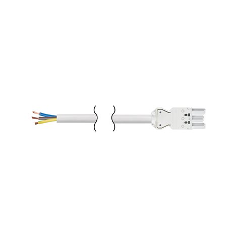 CR4020/9 Nap. kabel 3 x 2,5 mm2 se 3p zásuvkou GST18i, bez zástrčky, bezhalogen RZ 0,6-1; 2 m