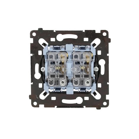 SP2L2MR Spínač sériový (přístroj), s orientačním LED podsvětlením, řazení 5So, 10 A / 230 V~ 1