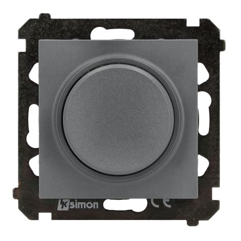 TES9L.01/116 Stmívač pro stmívatelné LED, otočné ovlád., tlačítkové spínání, 1obvodový 2W-200W 230V 1