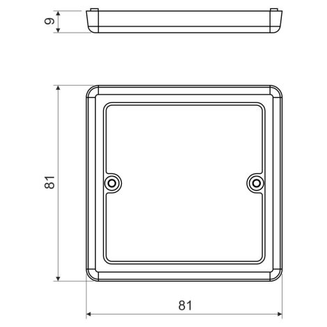 VLK 80/R_SD VÍČKO LK 80X28R/1 SVĚTLÉ DŘEVO 2