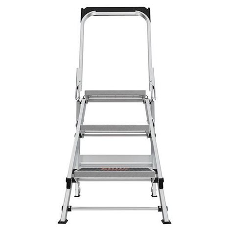 10310BAEN Safety Step 3 - profesionální schůdky s bezpečnostním madlem a protiskluzovou podložkou 6