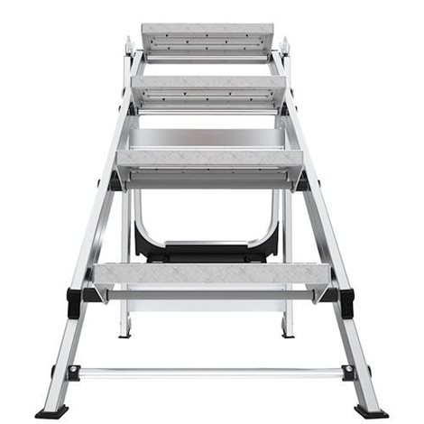 10410BAEN Safety Step 4 - profesionální schůdky s bezpečnostním madlem a protiskluzovou podložkou 2