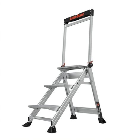 11903EN Jumbo Step 3 - velice lehké, bezpečné a pohodlné skládací schůdky pro náročné používání 1
