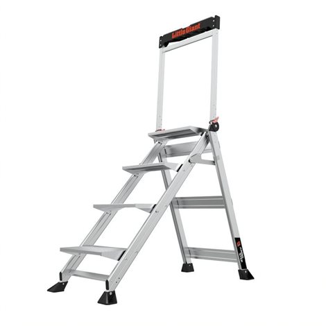 11904EN Jumbo Step 4 - velice lehké, bezpečné a pohodlné skládací schůdky pro náročné používání 1