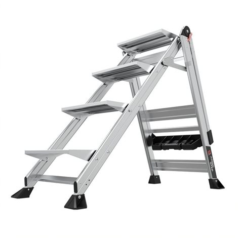 11904EN Jumbo Step 4 - velice lehké, bezpečné a pohodlné skládací schůdky pro náročné používání 6