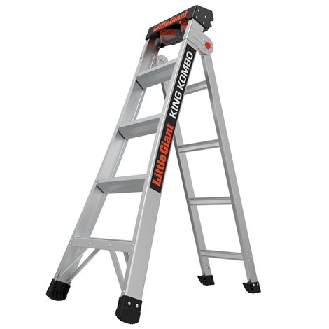 14580EN King Kombo Professional 5 - kombinovaný žebřík 4