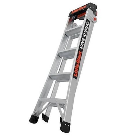 14580EN King Kombo Professional 5 - kombinovaný žebřík 6