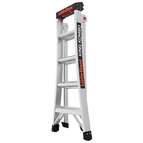 14580EN King Kombo Professional 5 - kombinovaný žebřík 7