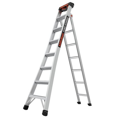 14814EN King Kombo Professional 8 - kombinovaný žebřík 1