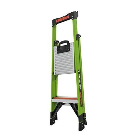 15364EN Mightylite 4 - velice lehký a stabilní schůdkový žebřík z nevodivého sklolaminátu Fiberglass 16