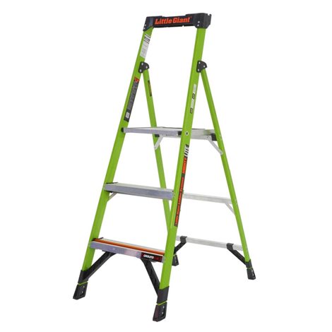 15365EN Mightylite 5 - velice lehký a stabilní schůdkový žebřík z nevodivého sklolaminátu Fiberglass 1