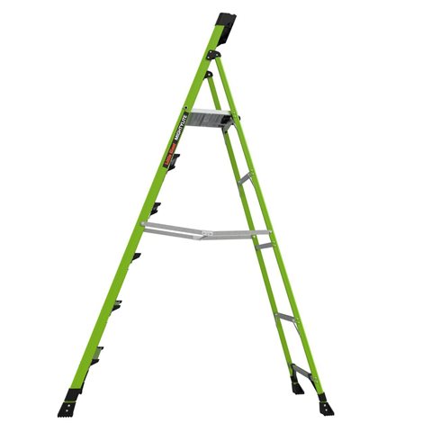 15368EN Mightylite 8 - velice lehký a stabilní schůdkový žebřík z nevodivého sklolaminátu Fiberglass 3