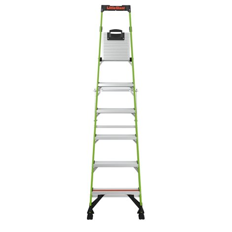 15368EN Mightylite 8 - velice lehký a stabilní schůdkový žebřík z nevodivého sklolaminátu Fiberglass 4