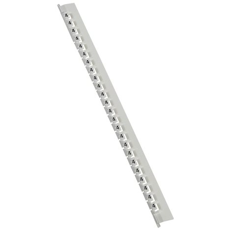 037784 MEMOCAB ČÍSLICE 4 ŠÍŘE 2,3MM