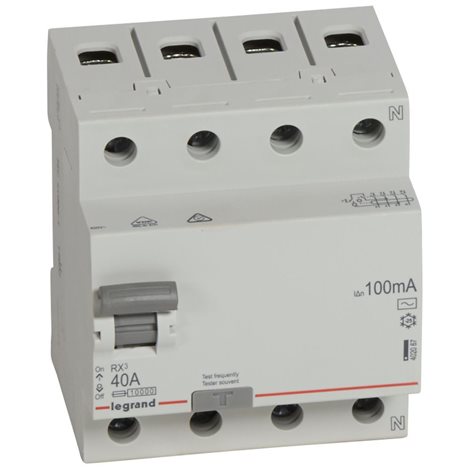402067 RX3 CHRÁN. 4P 40A 100MA AC