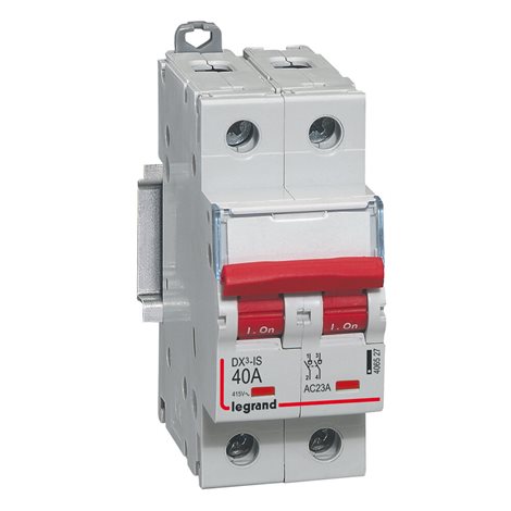406527 DX3 VYPÍNAČ 2P 40A 400V SIG OV