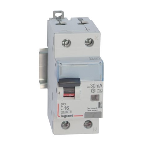 411296 DX3 KOMB. 1+N C16 30MA A 10KA