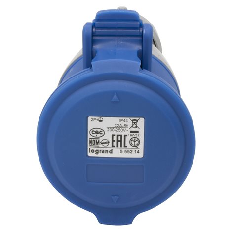 555214 P17 ZÁS.POH. 250V 3K 32A IP44 4