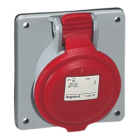 555288 P17 ZÁS.VEST. 400V 4K 32A IP44 1
