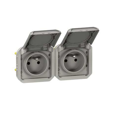 069562L PLXN55 ZÁS.2X2P+T HOR.PŘEDK.PŘÍSTR.ŠEDÁ 2