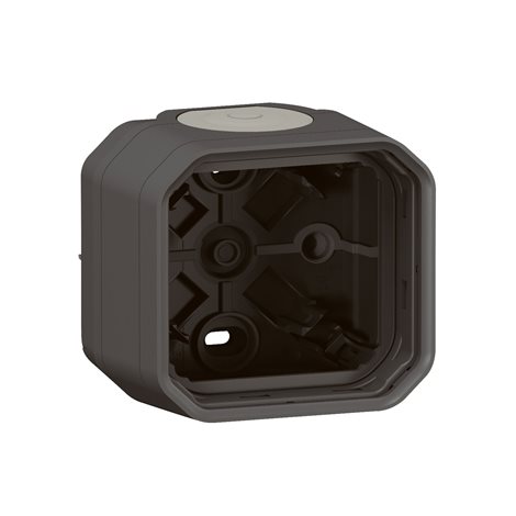 069601L PLXN55 KRABICE 1P 2 PRŮCH.ANTRACIT 1