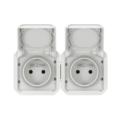 069642L PLXN55 ZÁS.2X2P+T HOR.PŘEDK.PŘÍSTR.BÍLÁ 3