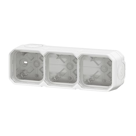 069688L PLXN55 KRABICE 3P HORIZ. BÍLÁ 5