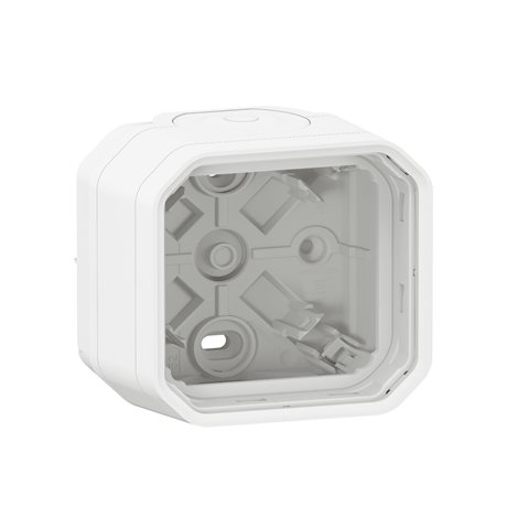 069689L PLXN55 KRABICE 1P 2 PRŮCH.BÍLÁ 3