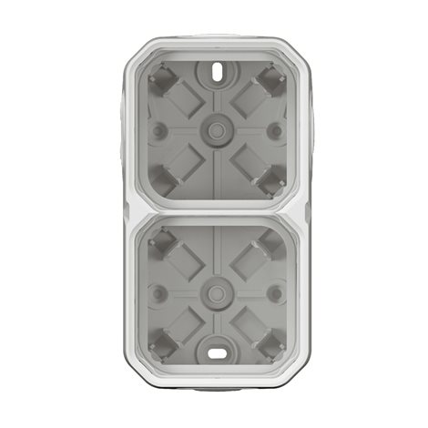 069690L PLXN55 KRABICE 2P HORIZ. BÍLÁ 6