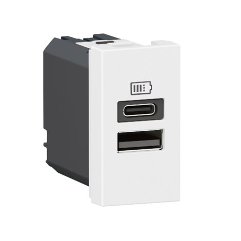 077670L MOSN 2XUSB-A+C NABÍJEČKA 3A 1M BÍLÁ 2