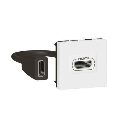 078979L MOS.HDMI 2.0 PŘEDKON.2M BÍLÁ 2