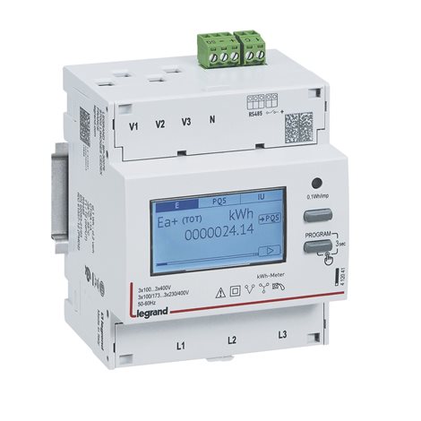 412043 EMDX3 ELEKTROMĚR MID 3F POLOPŘ. RS485