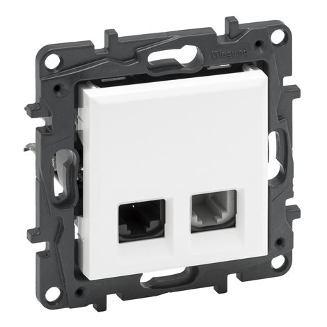 863156 NILOE S. RJ11+RJ45 C6 UTP BÍLÁ