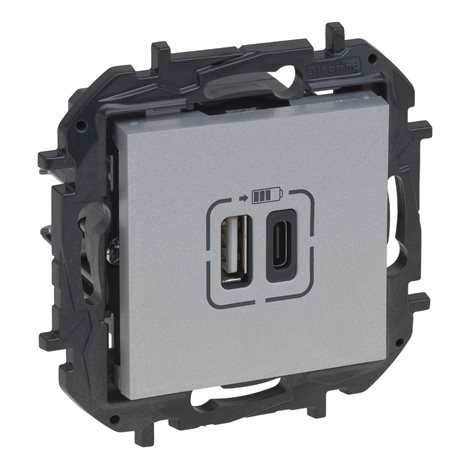 863340B NILOE S.NABÍJEČKA USB A+C HL.