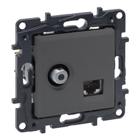 863477 NILOE S.TV TYPF+RJ45 6UTP OCEL